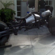 Illustration for article titled Batpod Photographed, Less Subtle Than Lamborghini